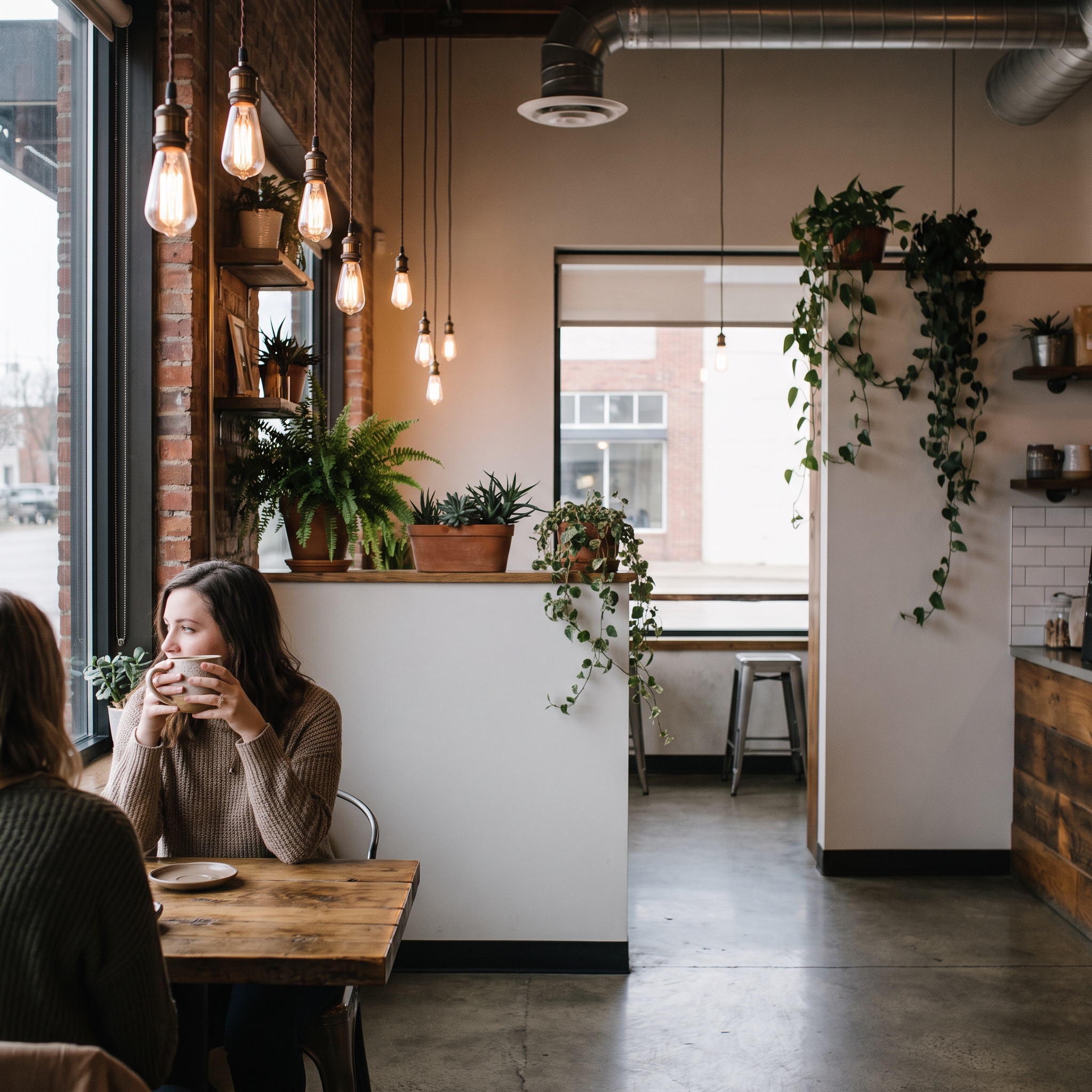 Coffee shop interior